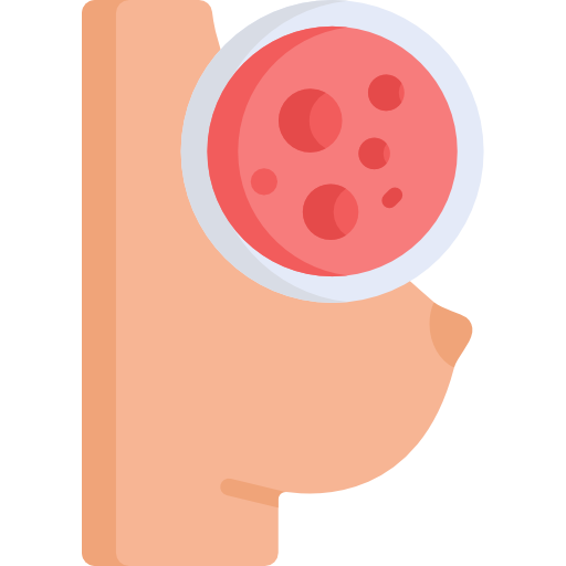 Breast disease icon